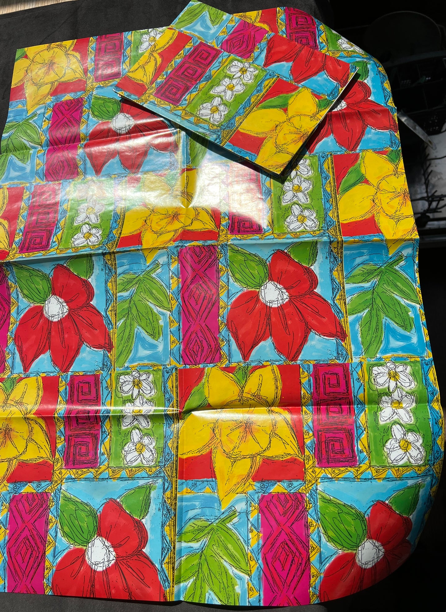 2 Sheets of 1980s Wrapping Paper