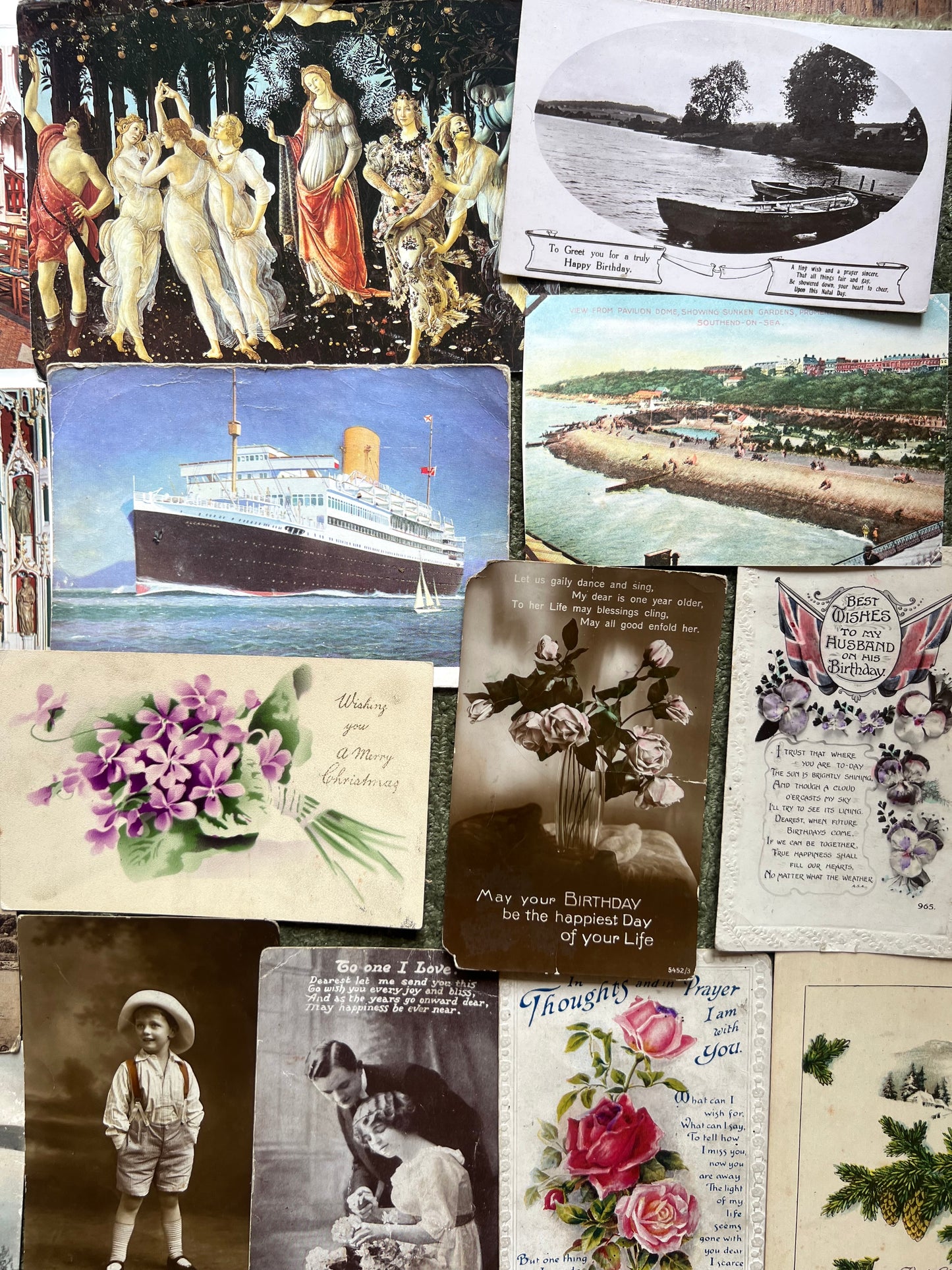 Job Lot of Old Postcards