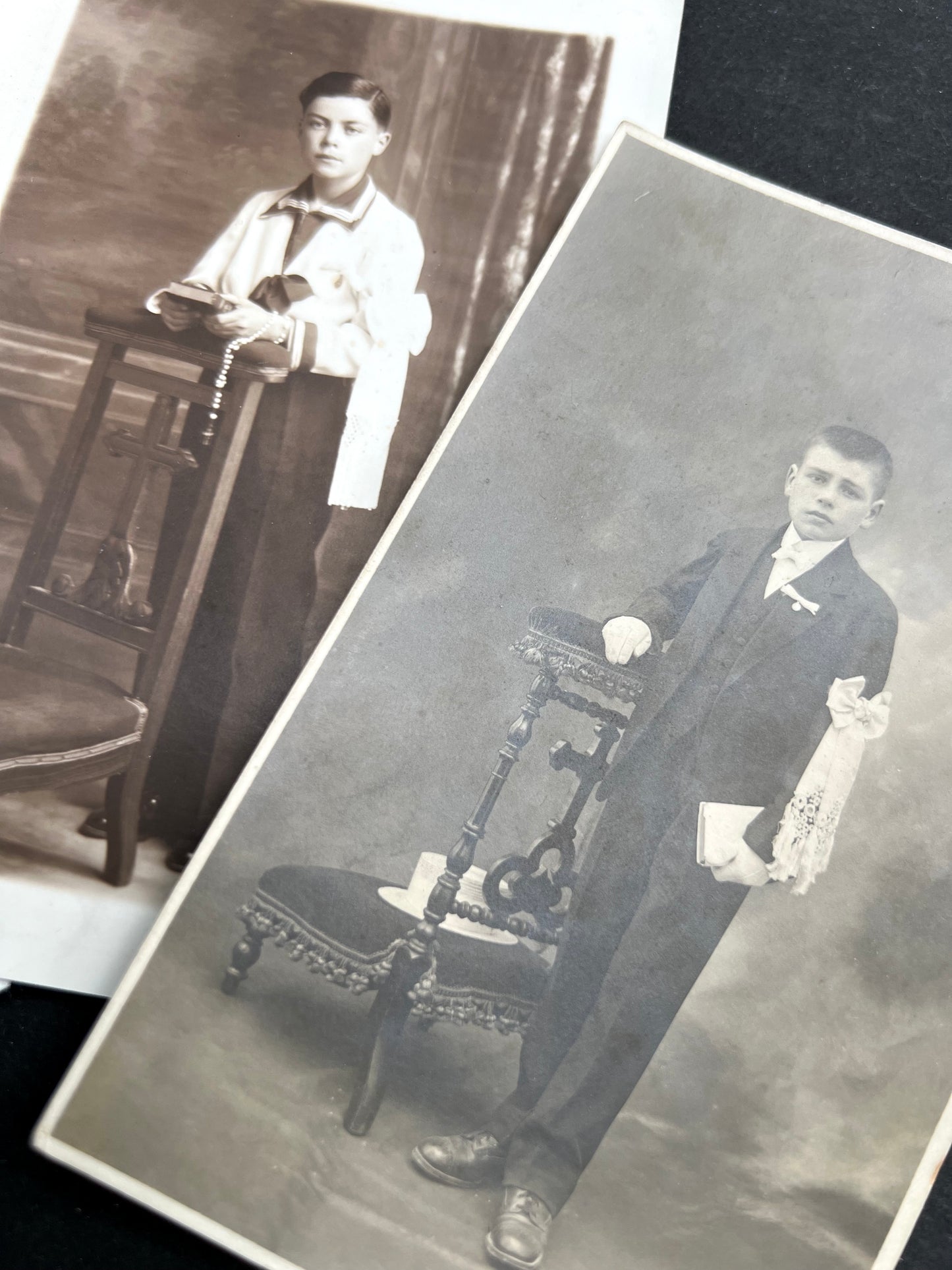 9 Photos of French Boys First Communion in the 1930s.