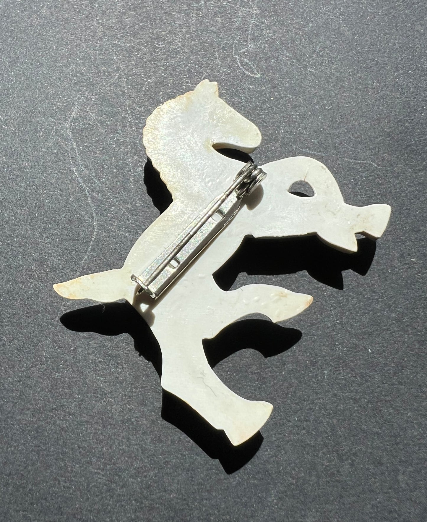 Vintage Cart Horse Brooch
