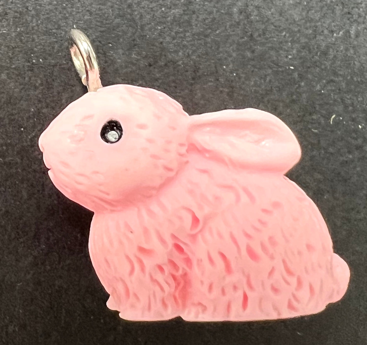 2cm Realistic Baby Rabbit Charm / Pendant