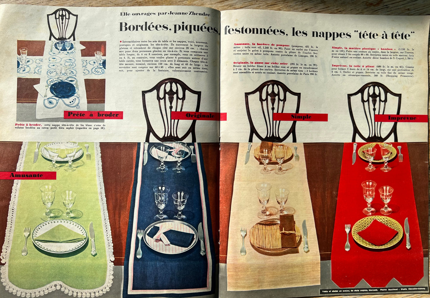 A Modern Woman's Concerns in July 1956 French ELLE