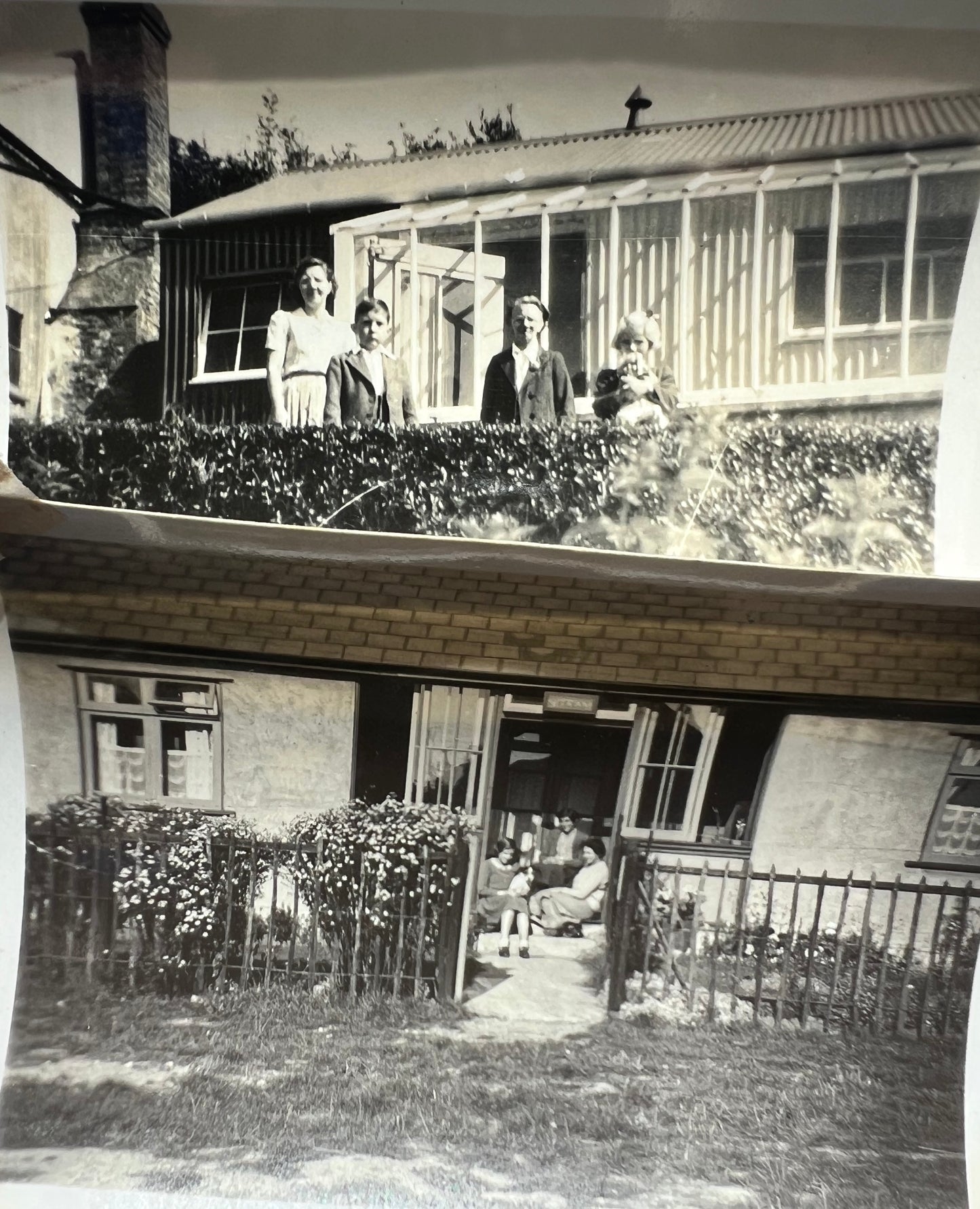 10 Photos from the 1900s - 1940s of People Outside Their Houses (E20))