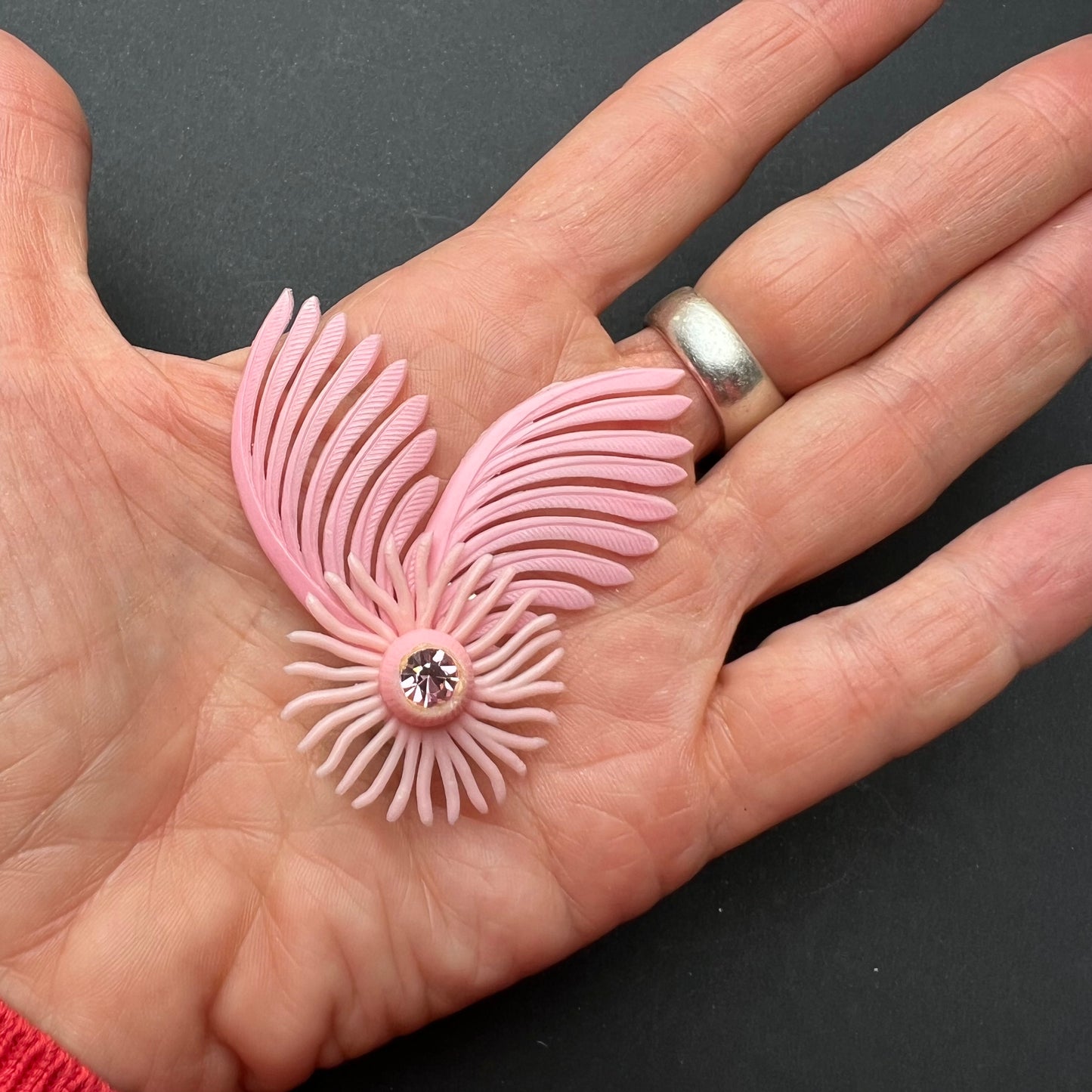 Mercurial Pale Blue 1950s Clip-On Earrings