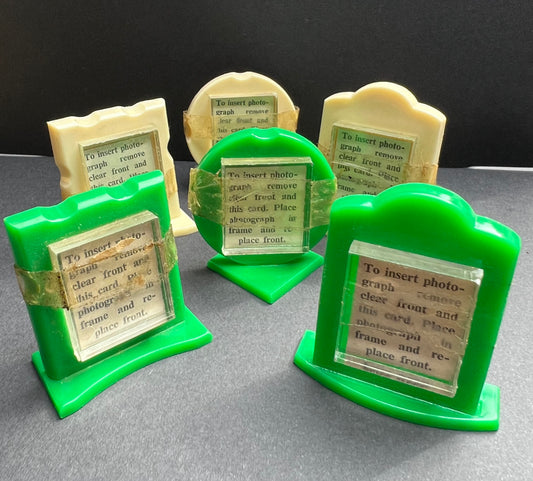 Rather Delightful 2" Tall 1940s Photo Frames