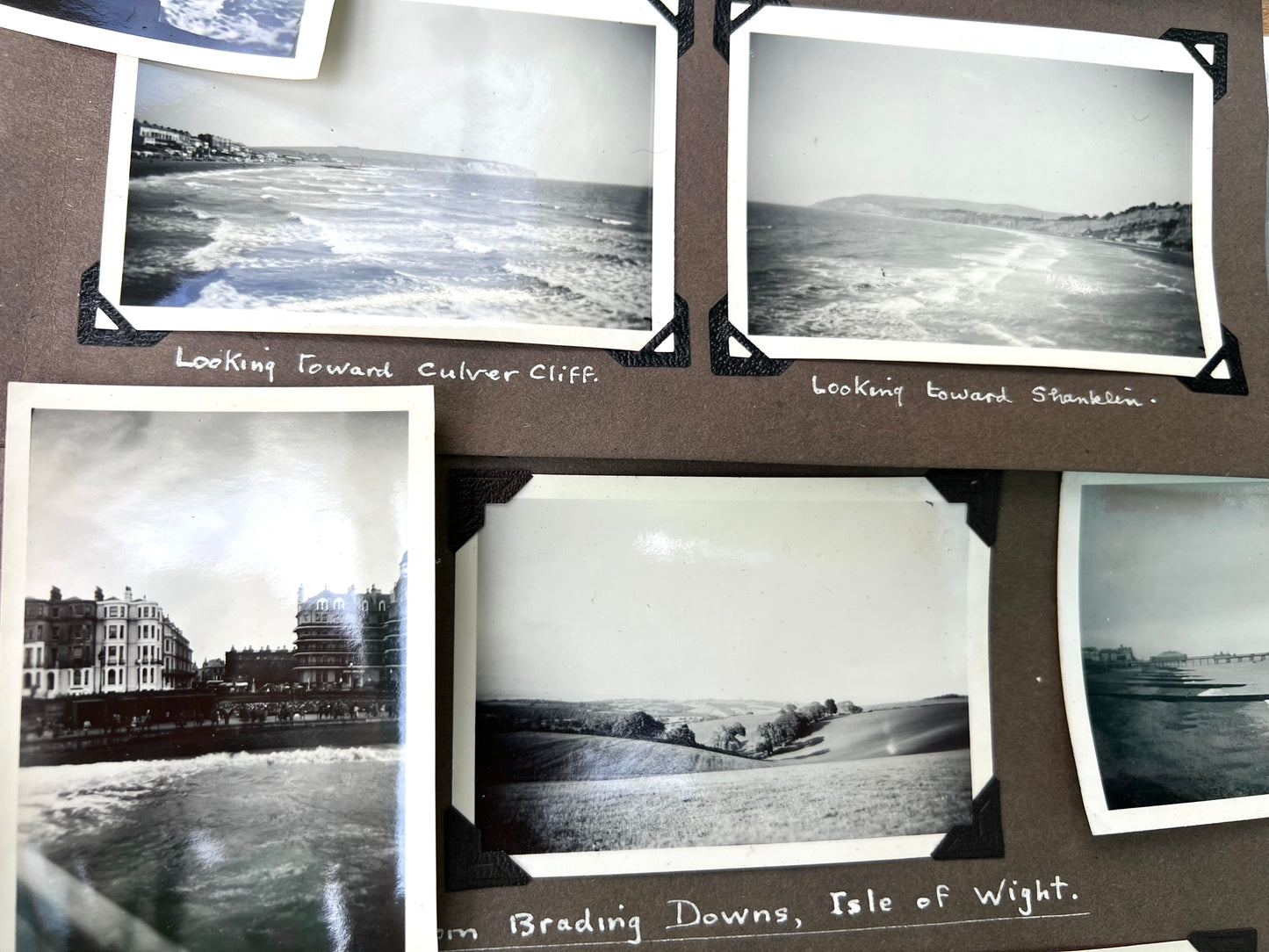 Job Lot of 1930s Photos Taken in The Isle of Wight