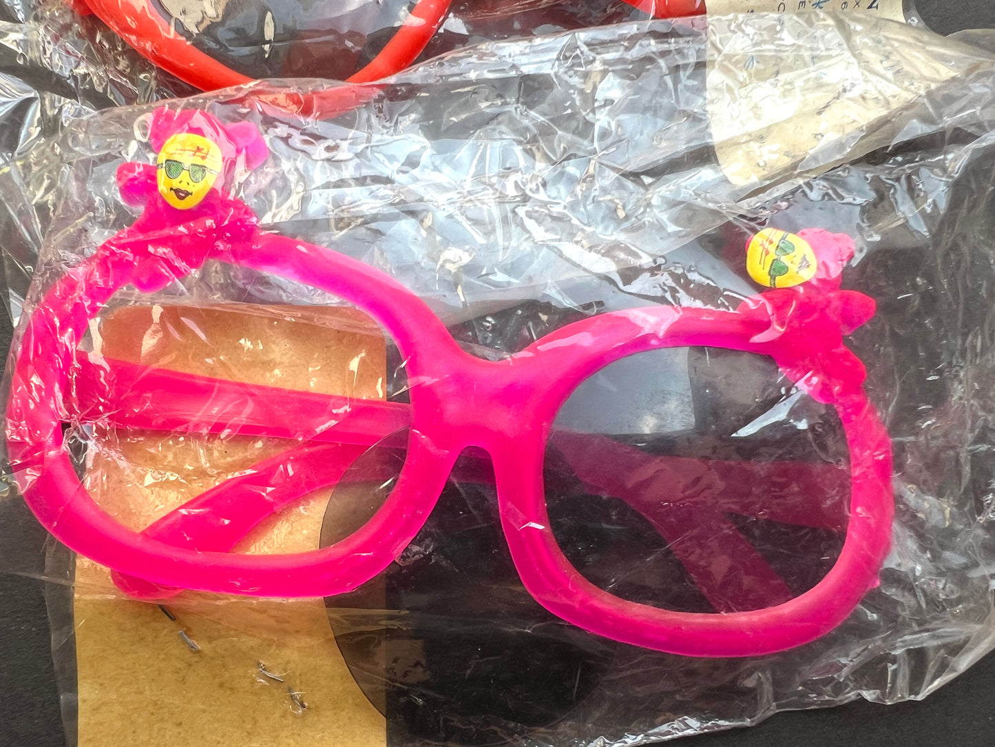 3 Pairs of Neon Novelty Sunglasses - Hong Kong - Salesman's Sample