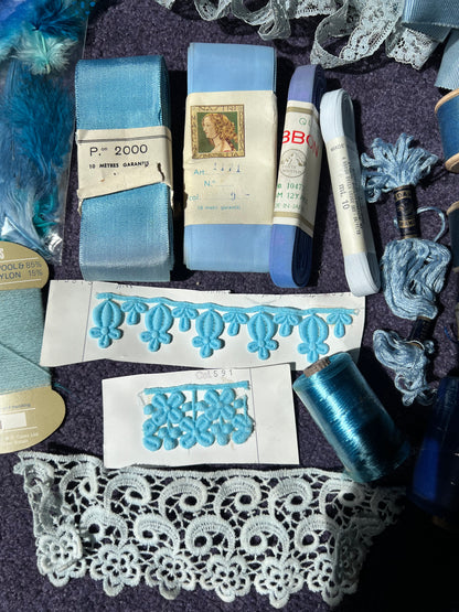 Blue Vintage Craft Pack 2.