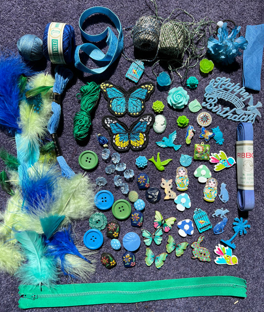 Green and Blue Craft Pack