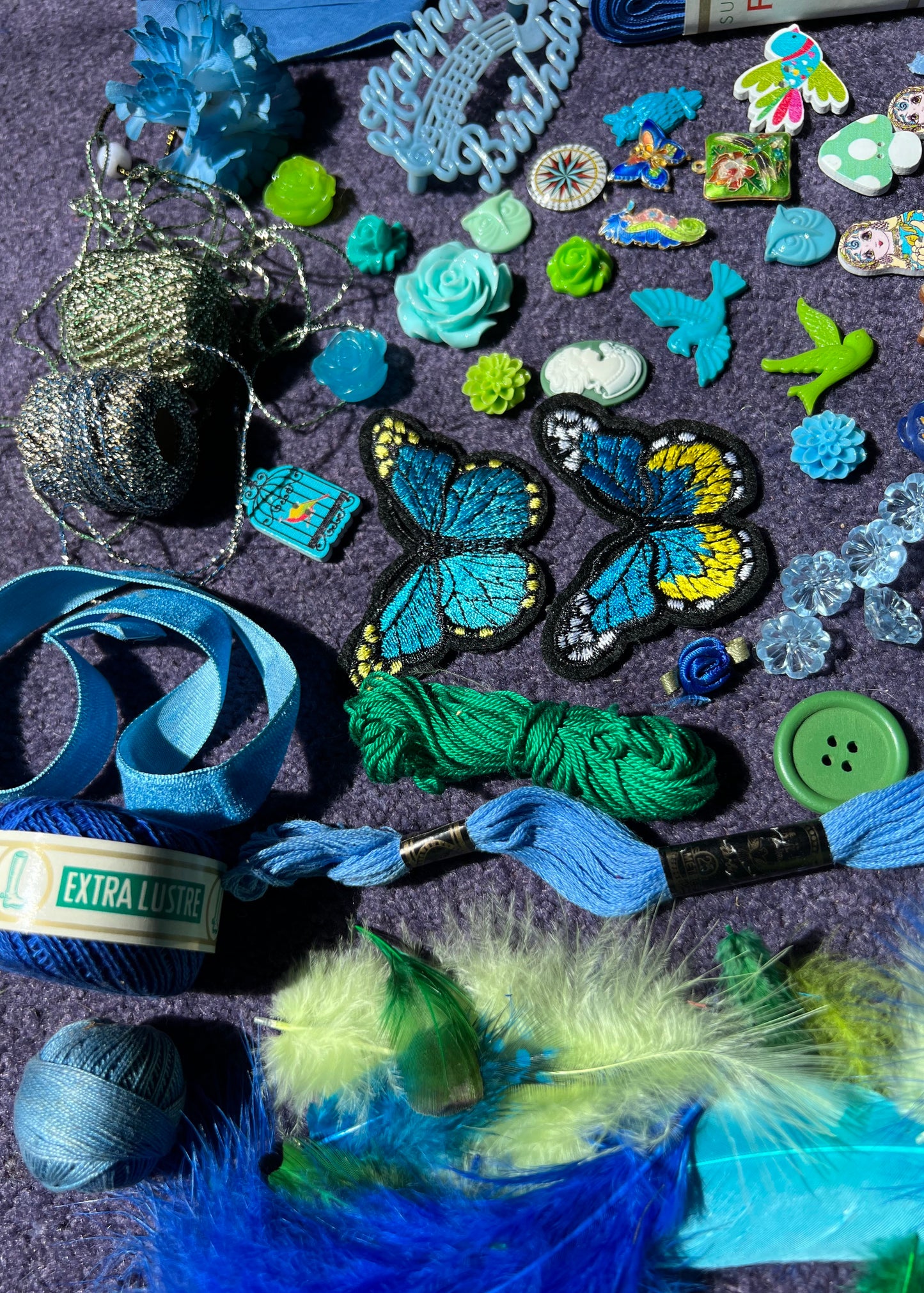 Green and Blue Craft Pack