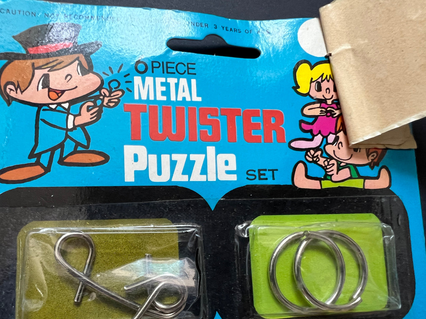 1970s Hong Kong Salesman's Sample - Metal Puzzle Set