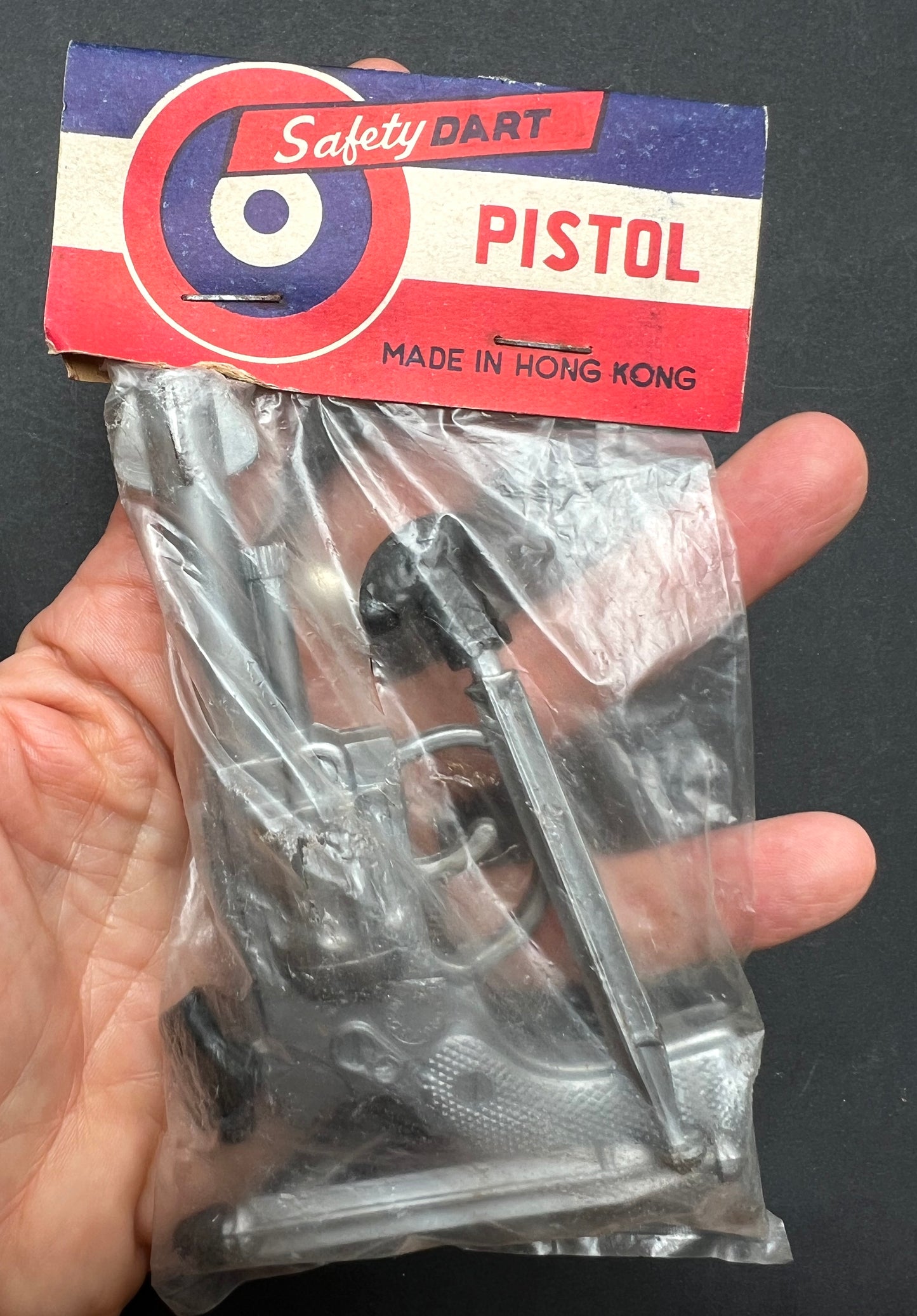 Vintage Safety Dart Pistol Made in Hong Kong
