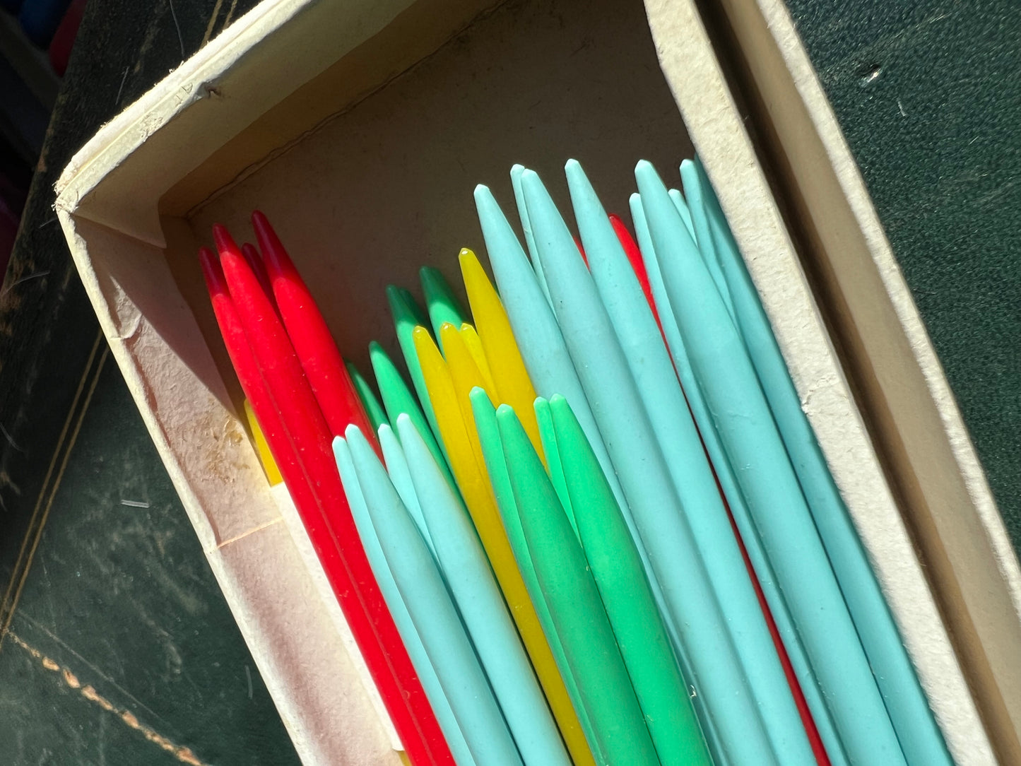 11 DUREX Gauge 9 Double Pointed Knitting Needle Sets 12" long.