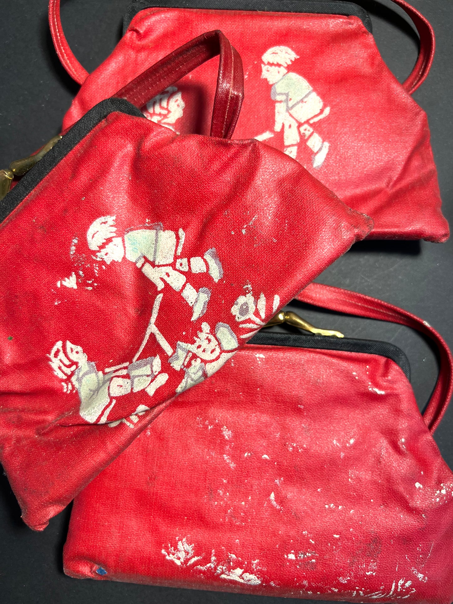 1940s/50s Printed Bag or Purse