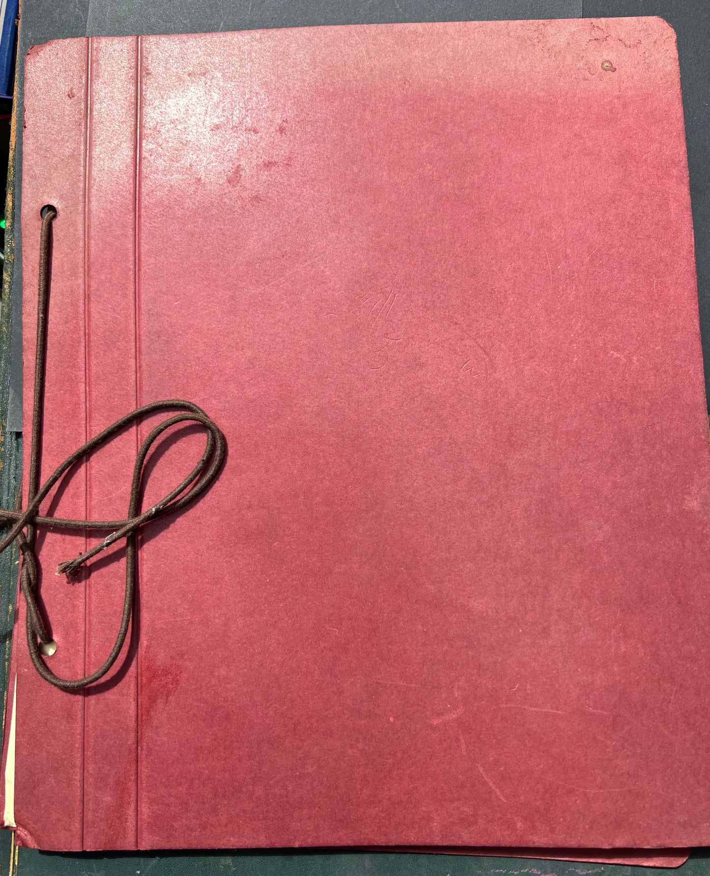 1940s Salesman's Sample Book of 7 Sheets of Hair Clips, Pins and Rollers