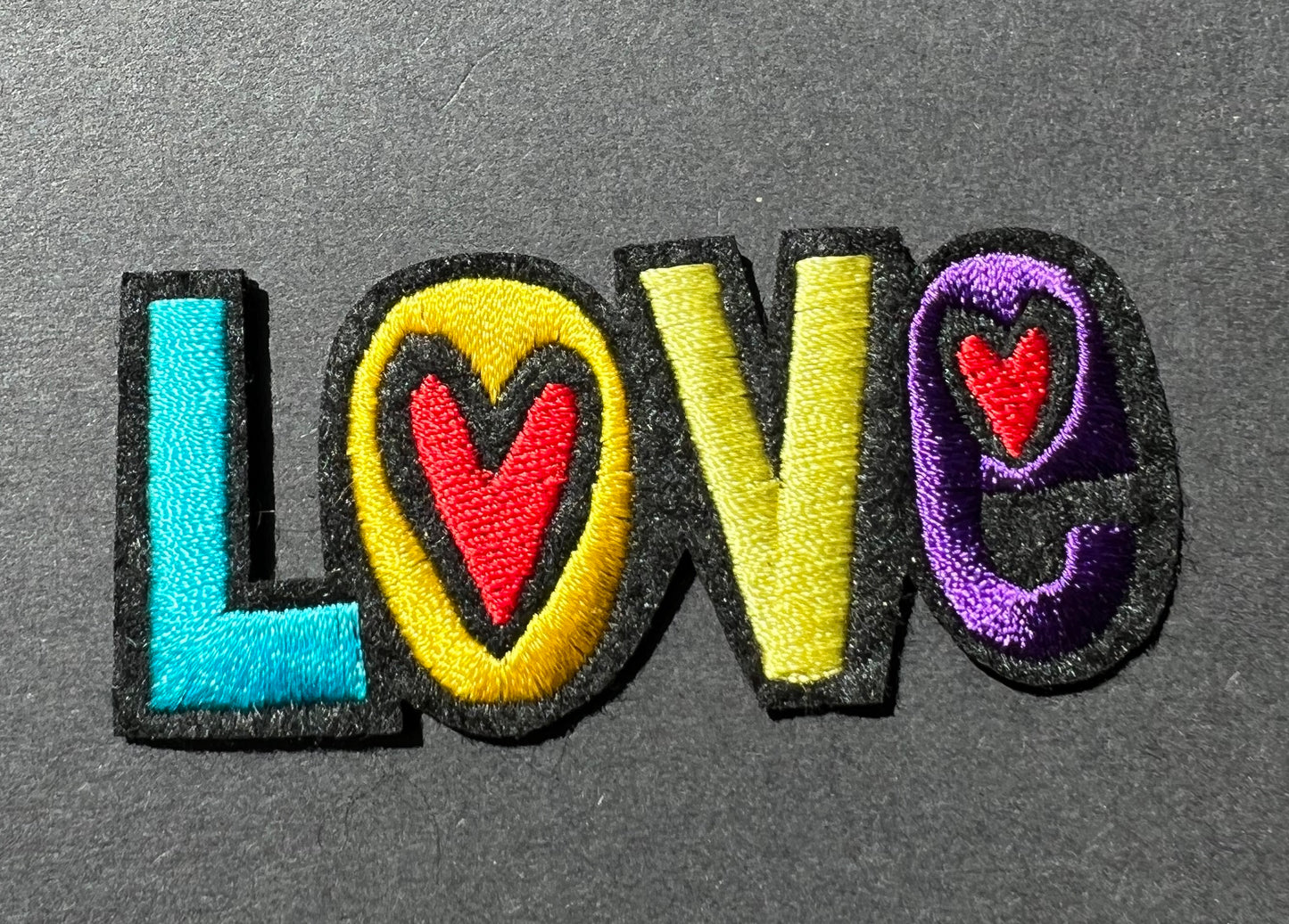 LOVE Iron-On Patch..Just in Time for Festival Season