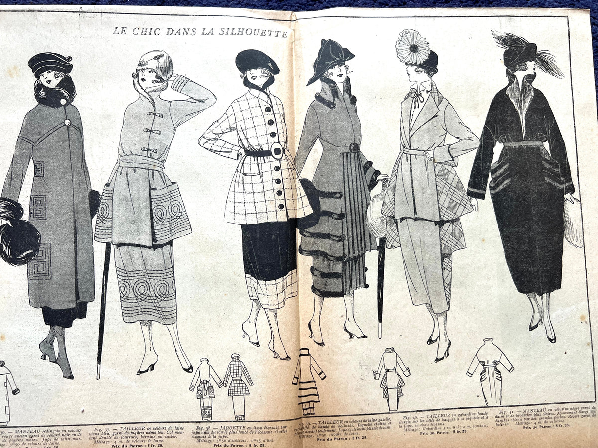 Womens Winter Sports Clothes in 22nd January 1920 French La Revue de Madame