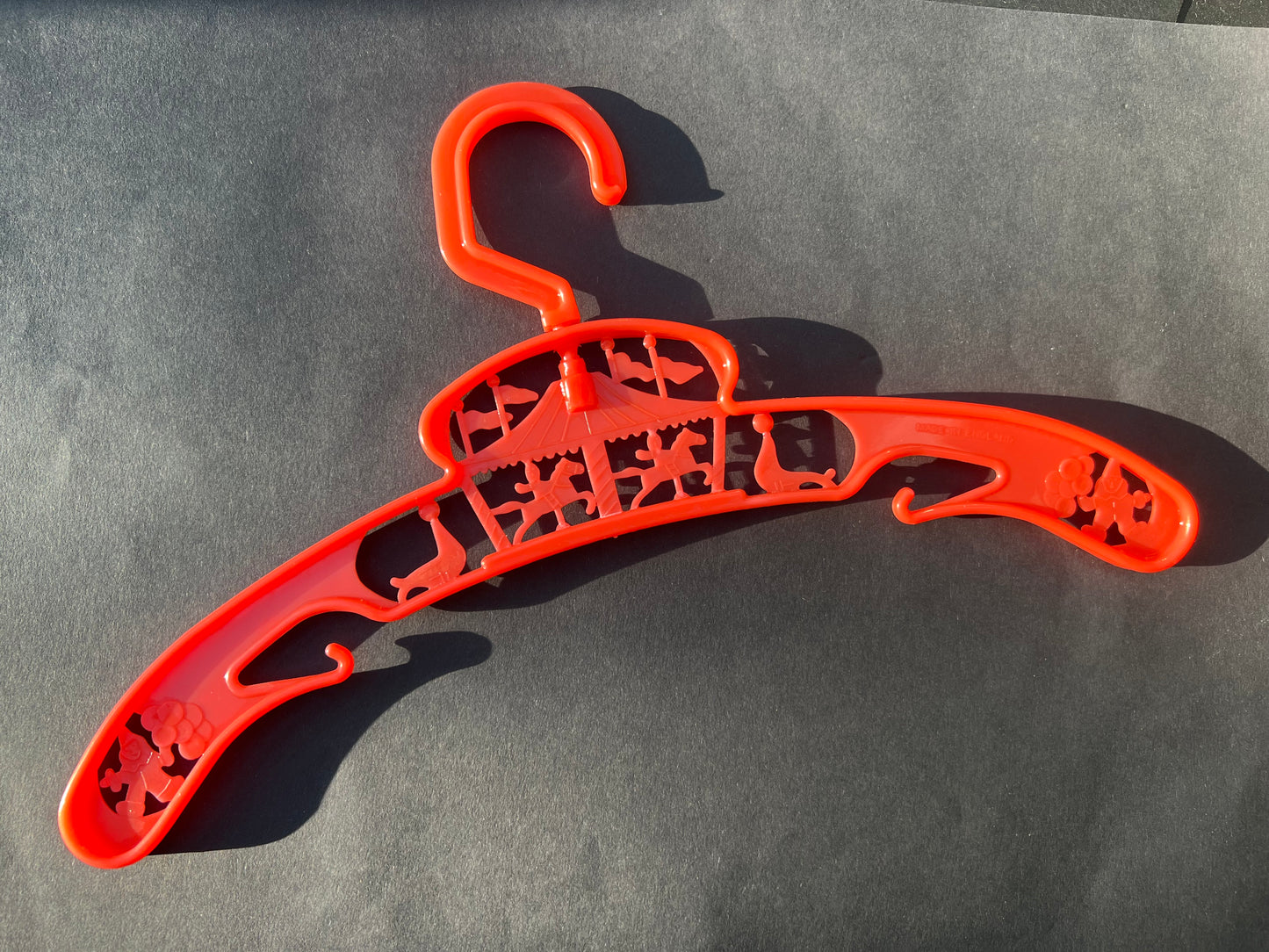 Vintage Made in England Merry Go Round Hangers..with Clowns.