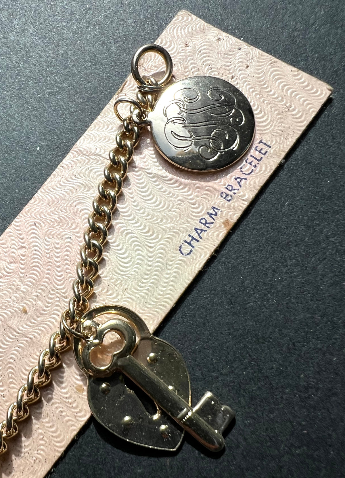 1960s American Little Miss Charm Bracelet