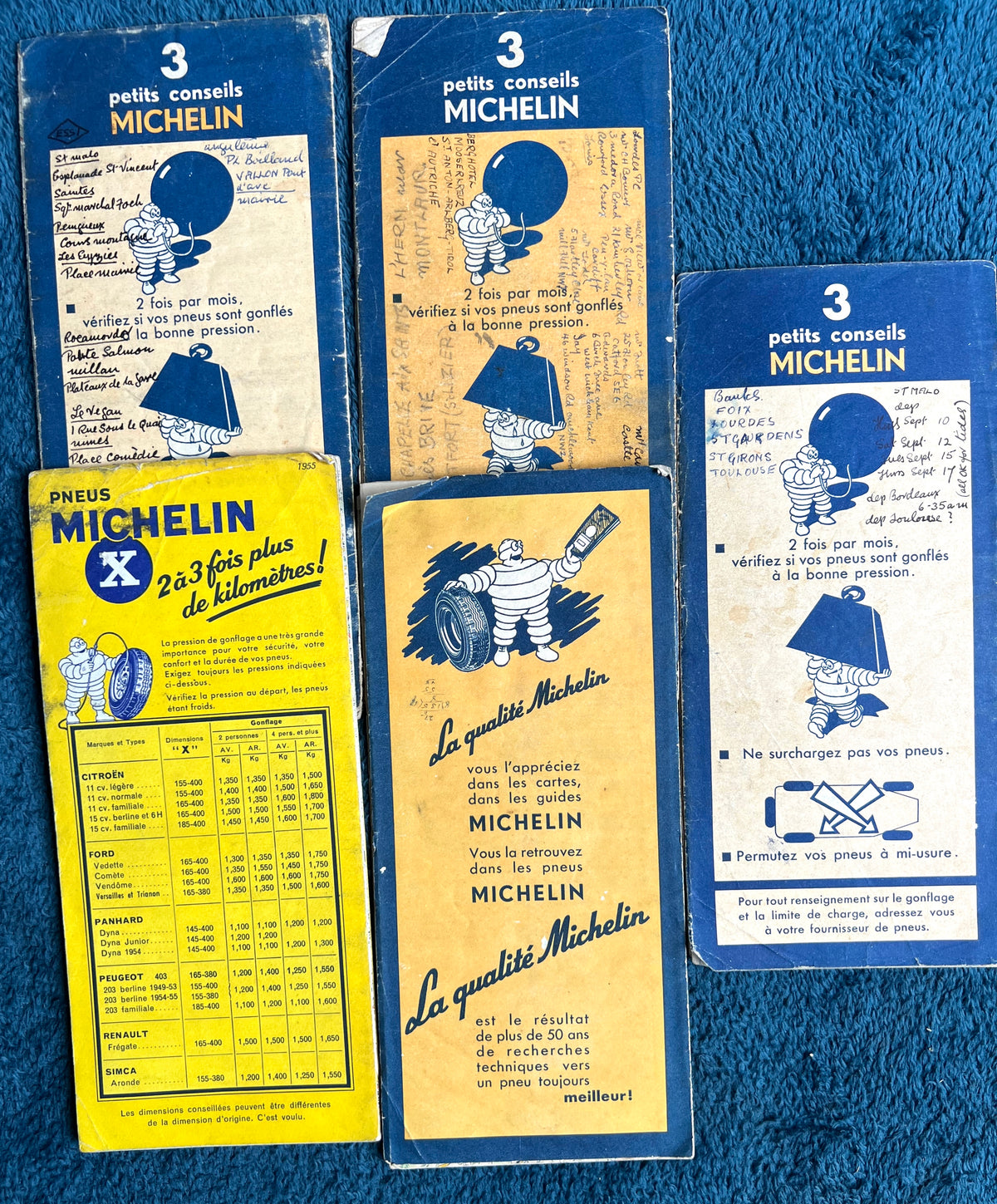 5 Lovely French 1940s Michelin Maps of Southern France