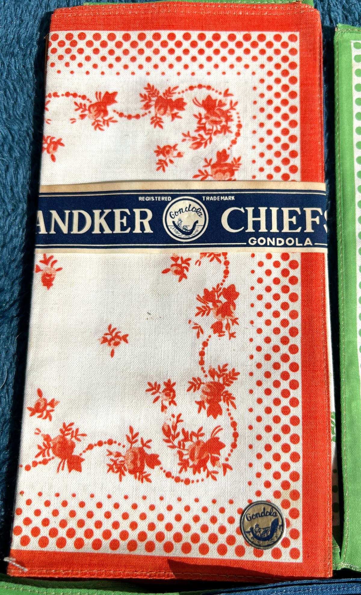 Set of 12 Vintage 1940s/50s Pretty Japanese Cotton Hankies