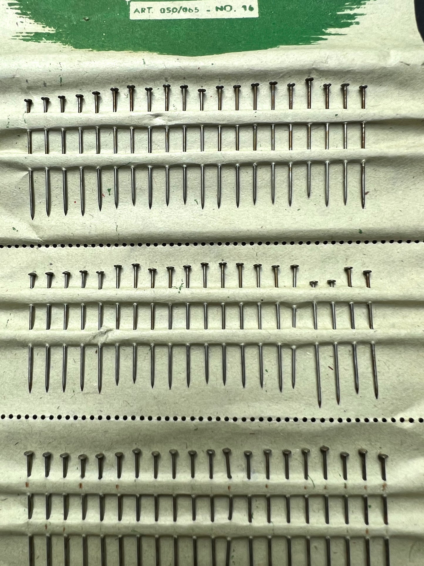 Vintage paper sheet of Hedgehog Adorned RIVAL Pins