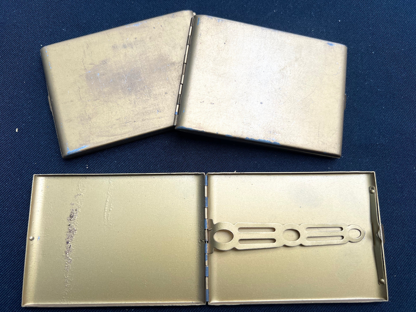 Made in Japn Vintage Metal Cigarette Cases, Money or Card Holders