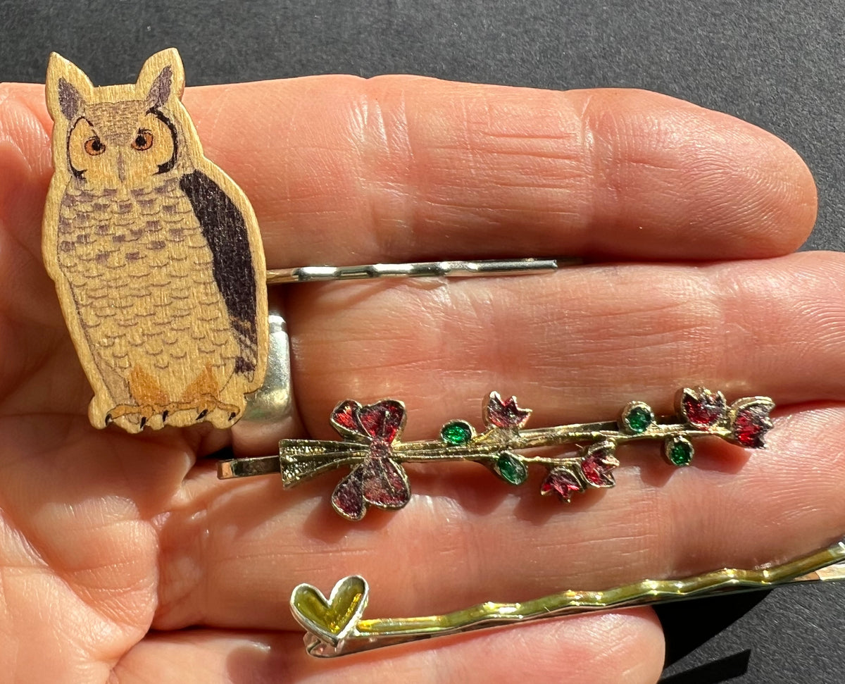 7 Vintage Hair Pins
