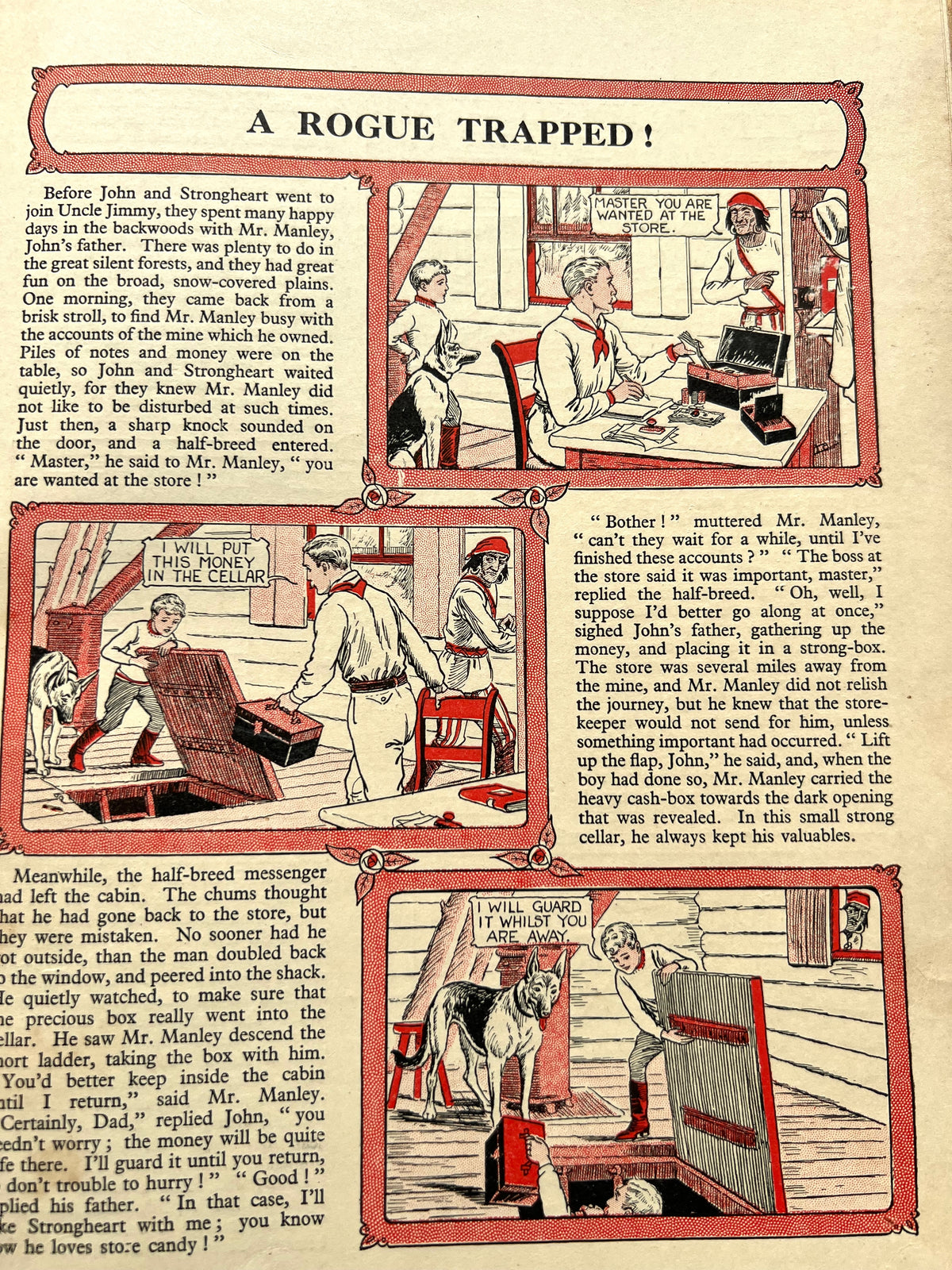 1935 Christmas Annual - Pages Missing - Perfect for Creative Projects
