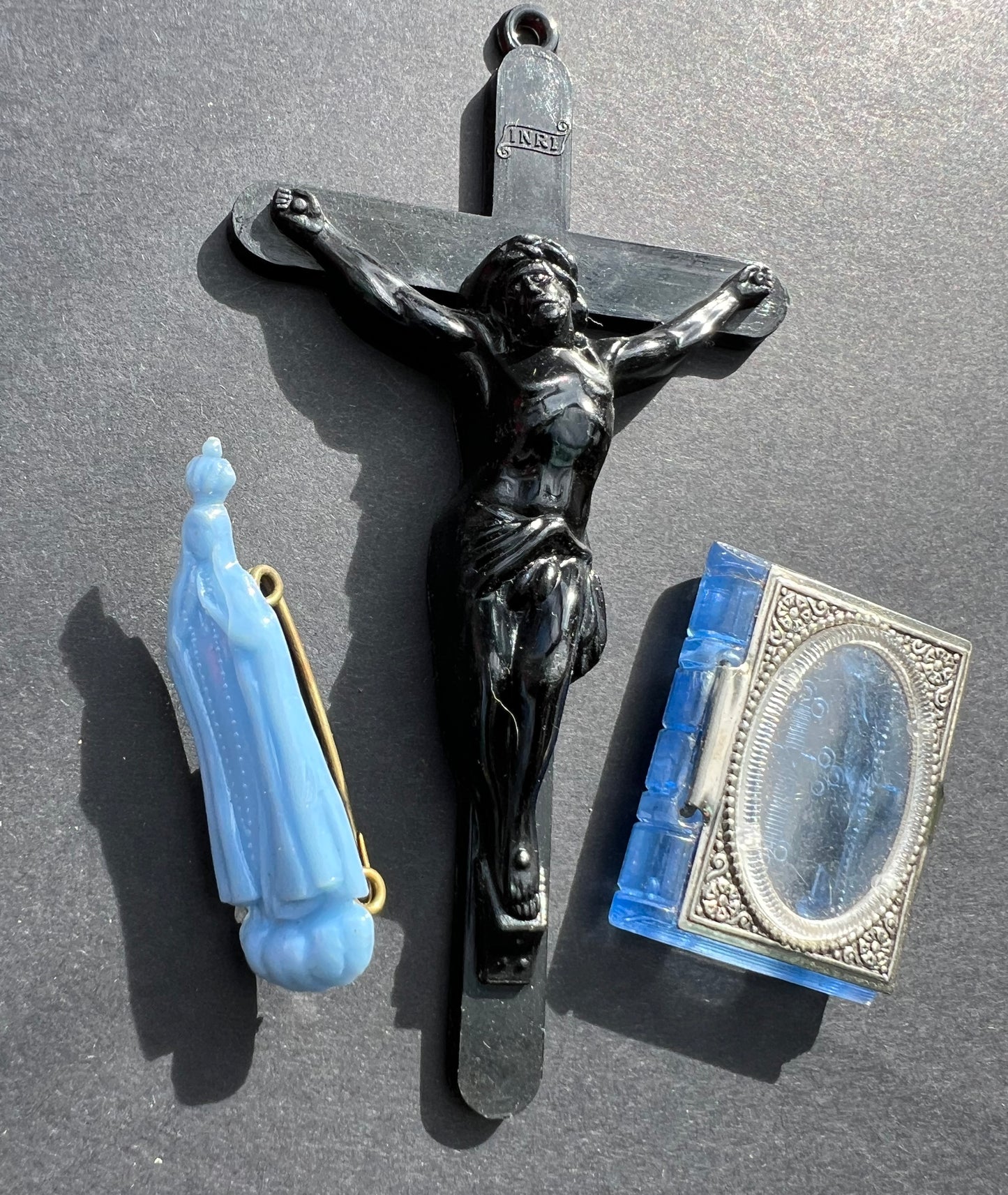10 Pieces of vintage Catholic Kitsch