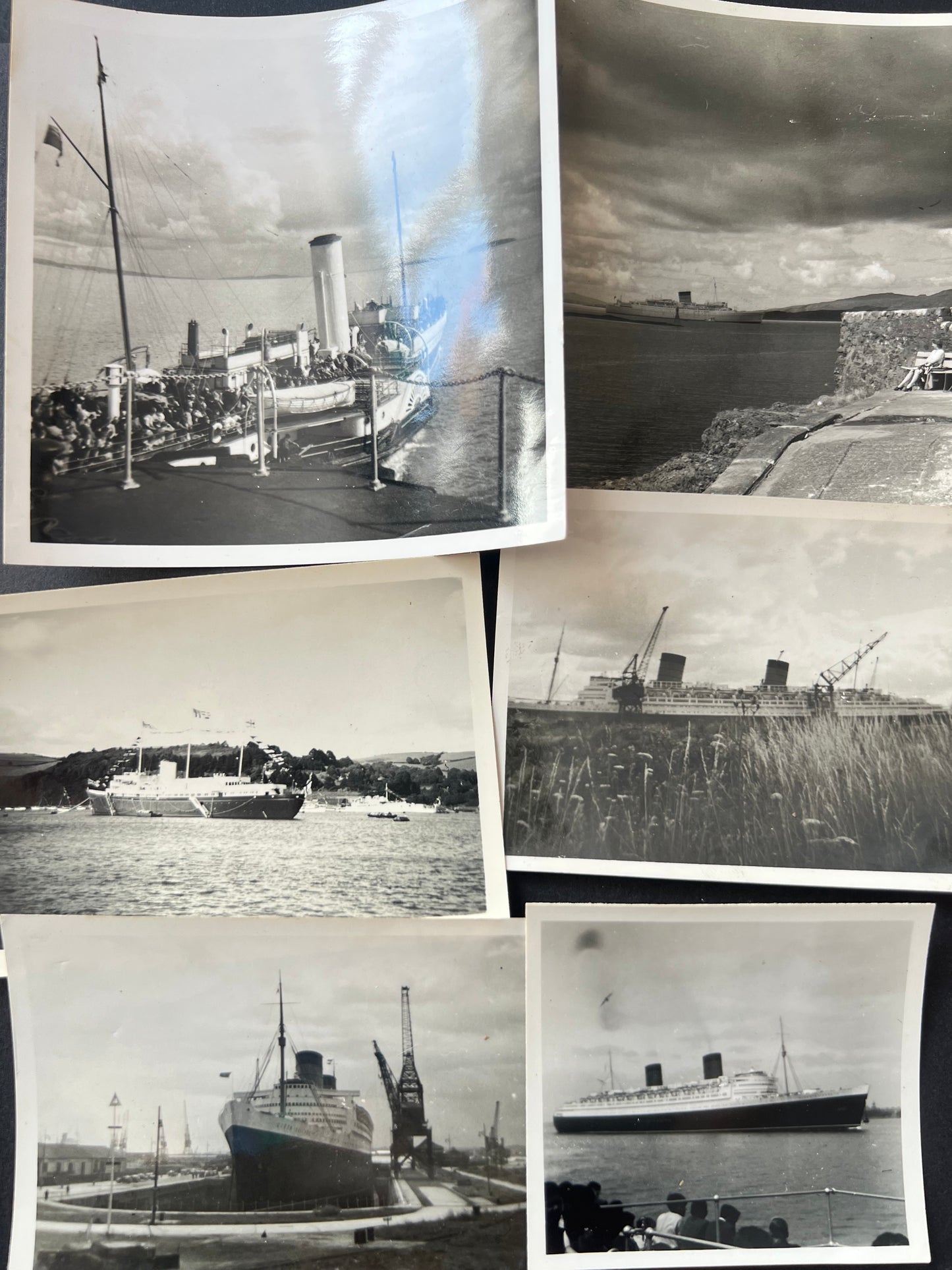 16 Old Photos of Steamships (F34)