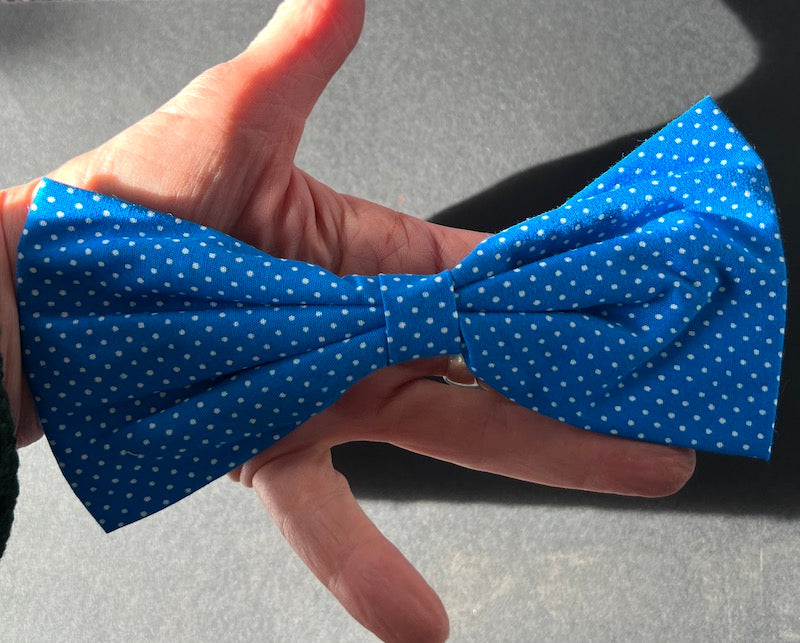 Big Spotty 1960s "Glamour Bow" Hair Clip