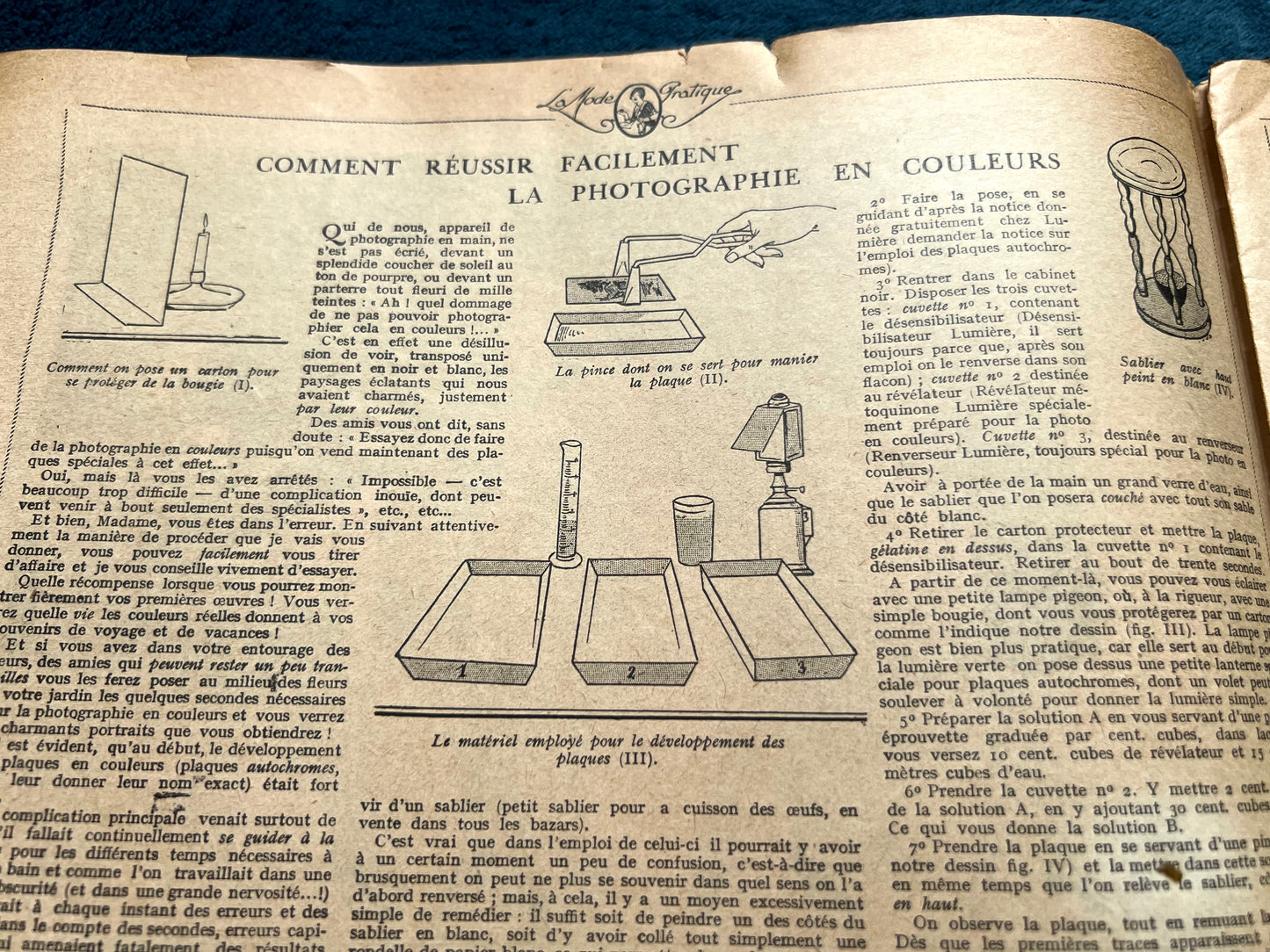 August 1927 French Women's Magazine Mode Pratique