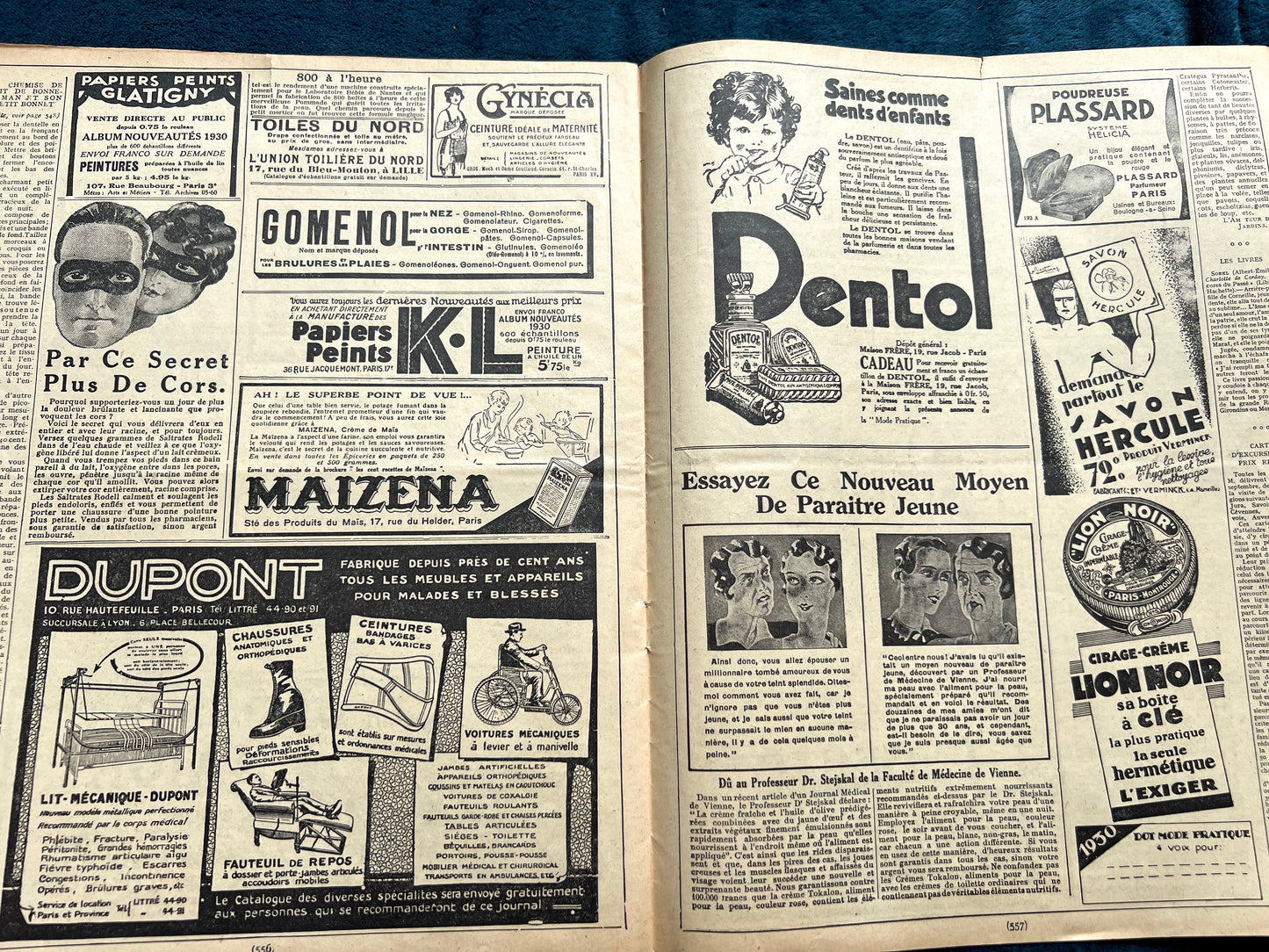 Summer Fashions and Hats in July 1930 French Women's Magazine Mode Pratique