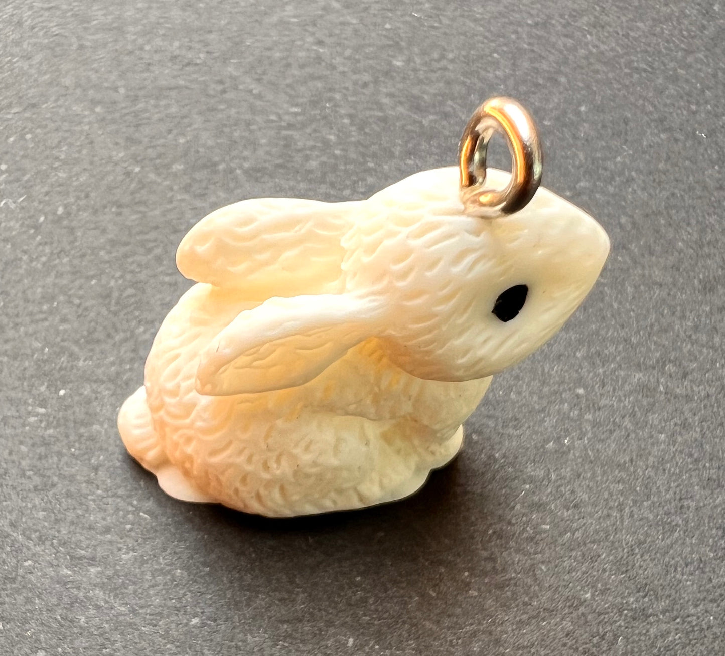 2cm Realistic Baby Rabbit Charm / Pendant