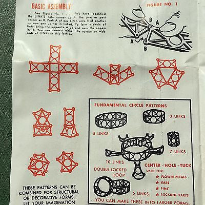 Gloriously Ambitious 1950s LINK-KITS Construction Toy