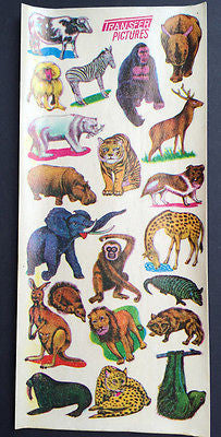 Box of 150 Sheets of 1970s Transfers -TV Stars, Circus, Sport, Dolls, Animals.. Made in JAPAN 1972