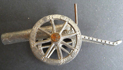 Unused 1890s Alfred Field & Co England 7cm long Lead Match or Cork Firing Cannon