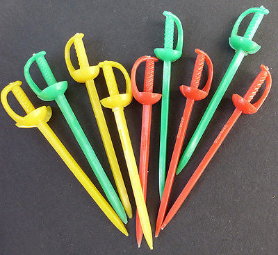 10 Glorious 1970s Sword Cocktail Sticks