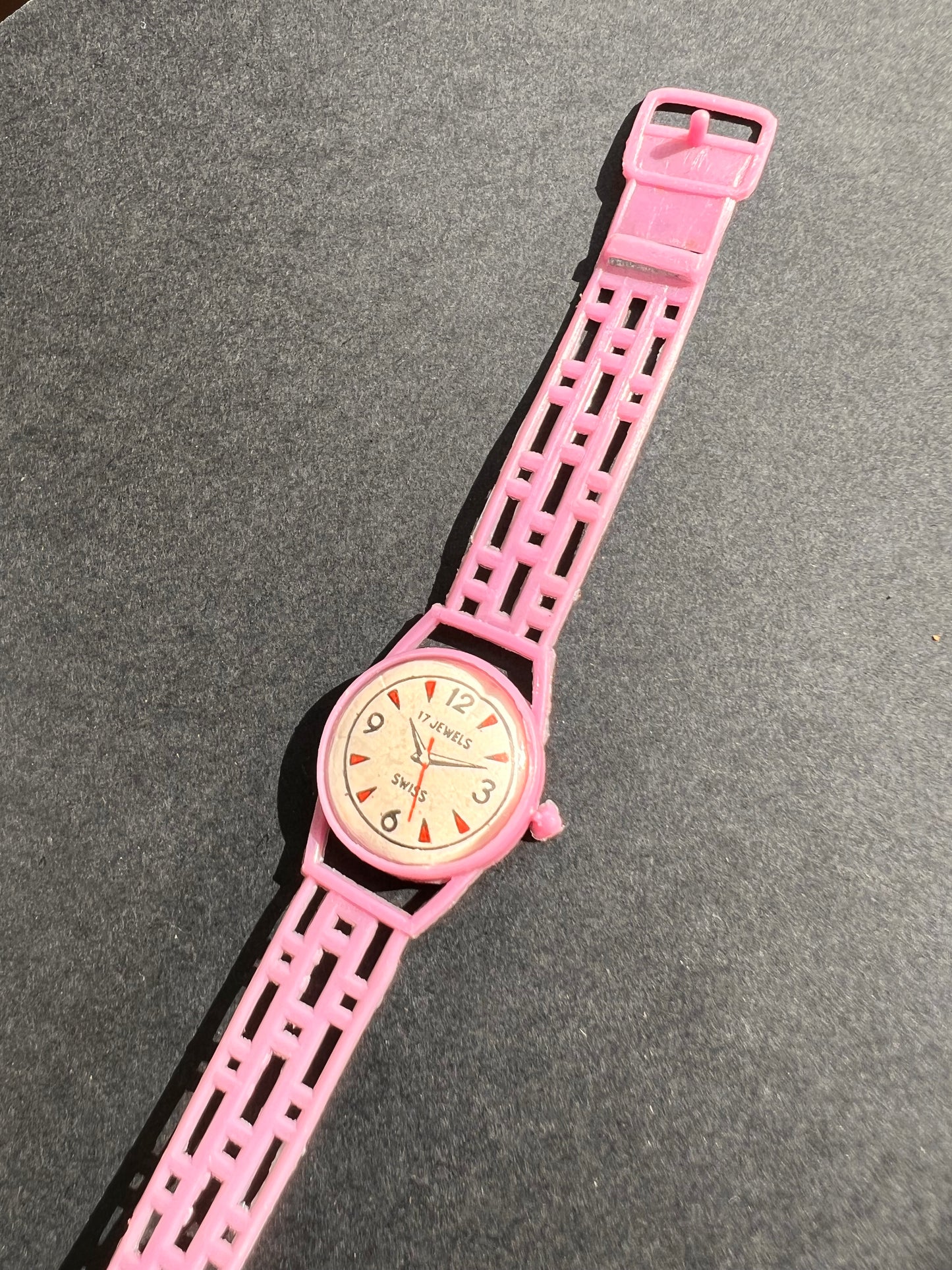 Bright Vintage Plastic Toy Watch
