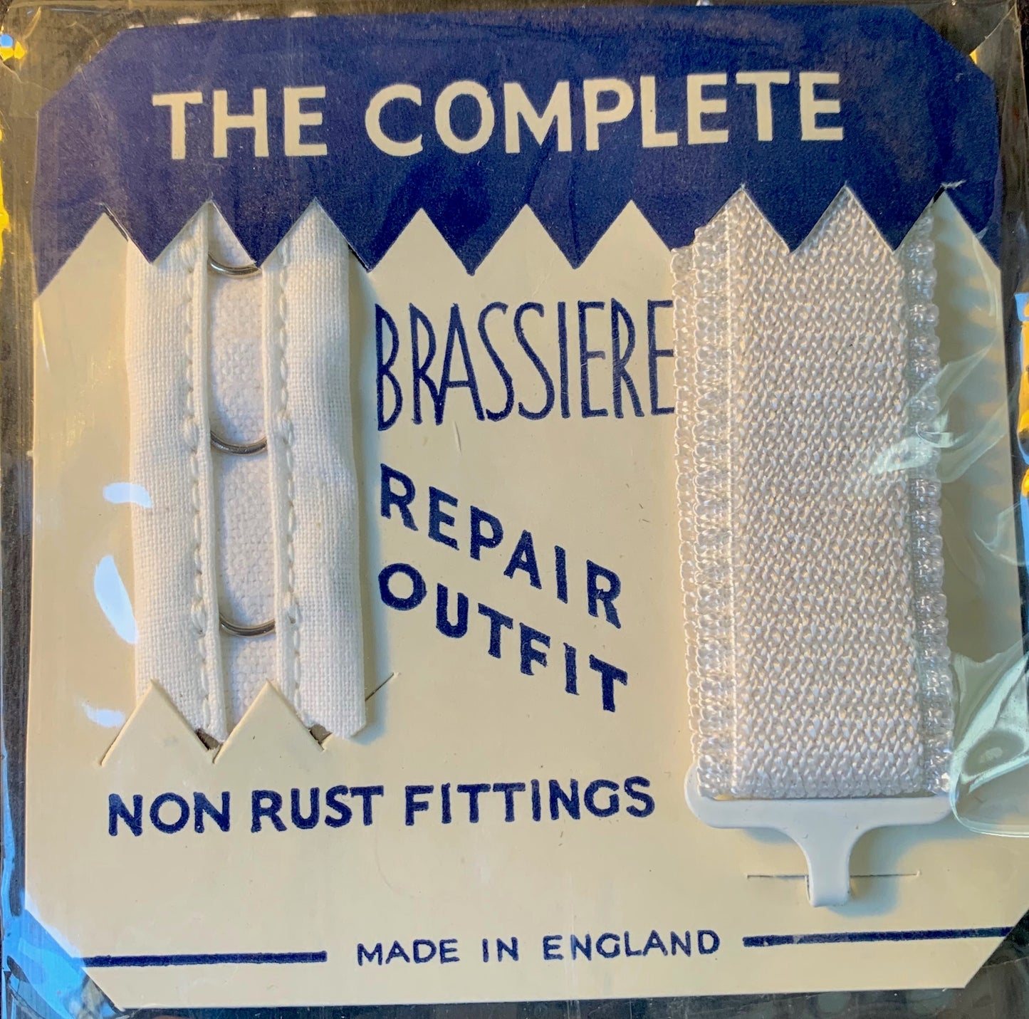THE COMPLETE BRASSIERE REPAIR OUTFIT