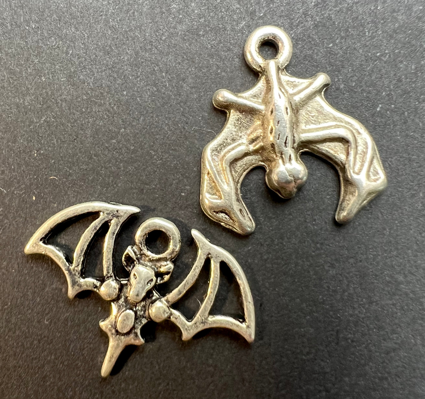 Pair of Little Bat Charms