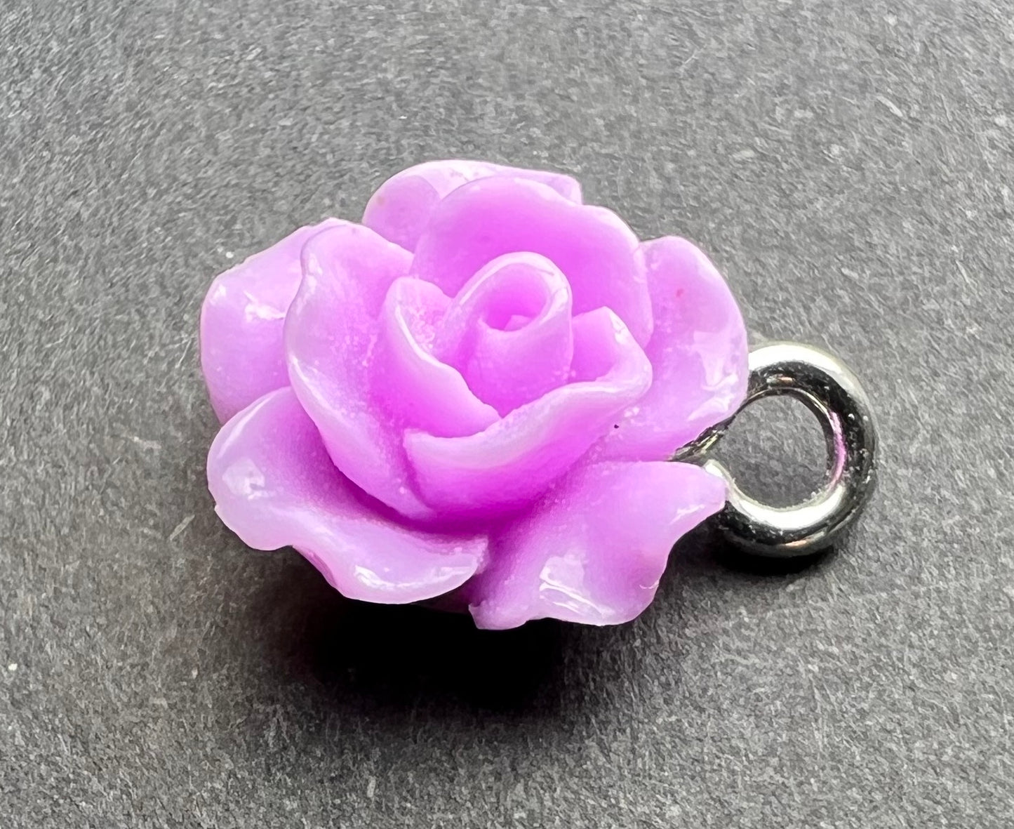 Tiny 1cm resin Flower Charms Sweet Little Flower Charms