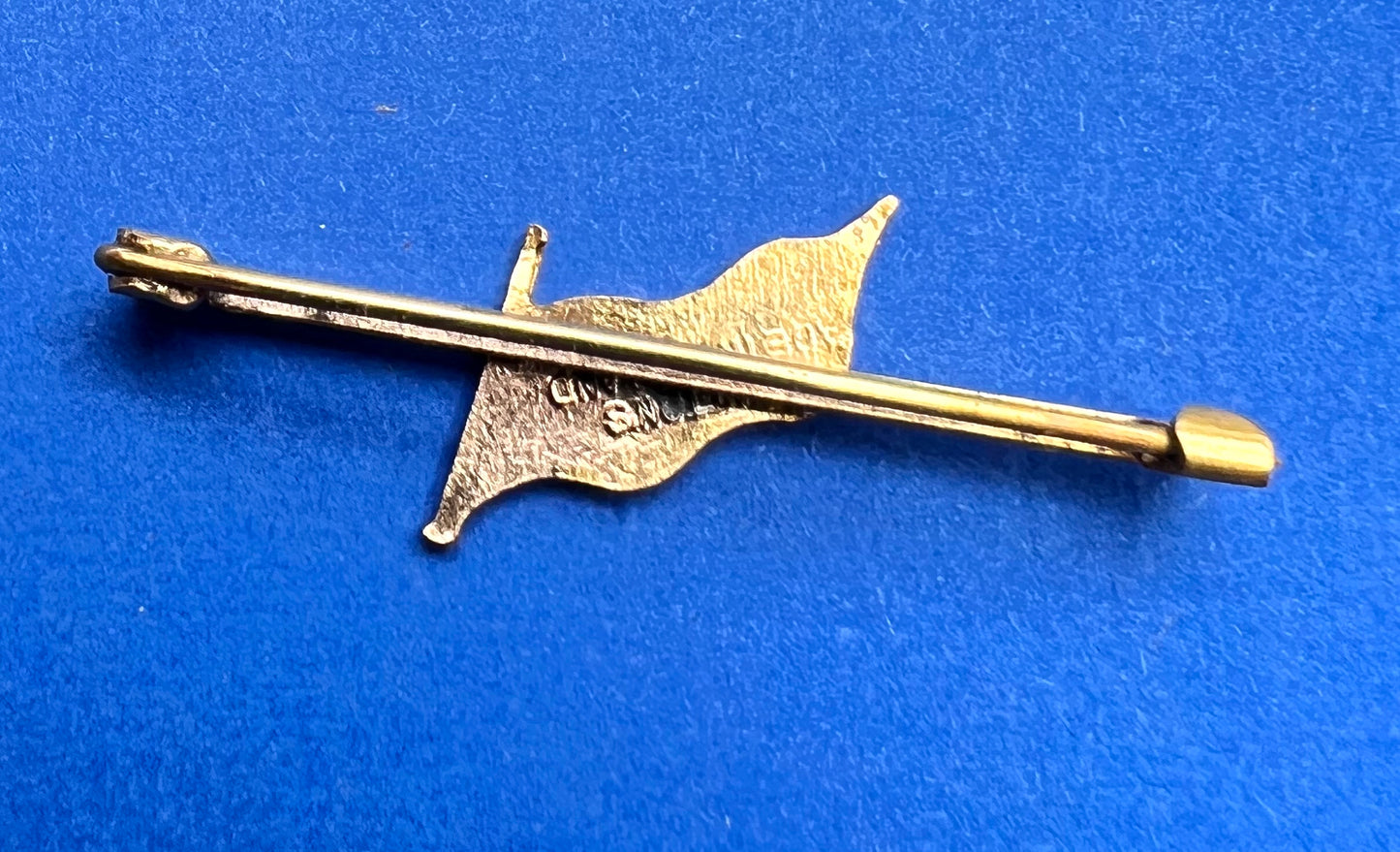 1940s/50s Real Enamel Union Jack Bar Brooch