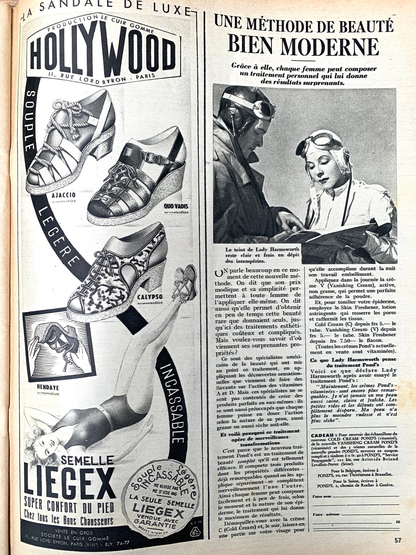 Fascinating 12th May 1939 French MARIE CLAIRE No.115
