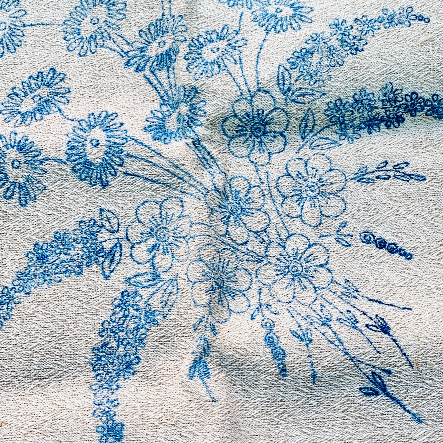 Lovely Vintage Pure Irish Linen 50cm Cushion Covers to Embroider