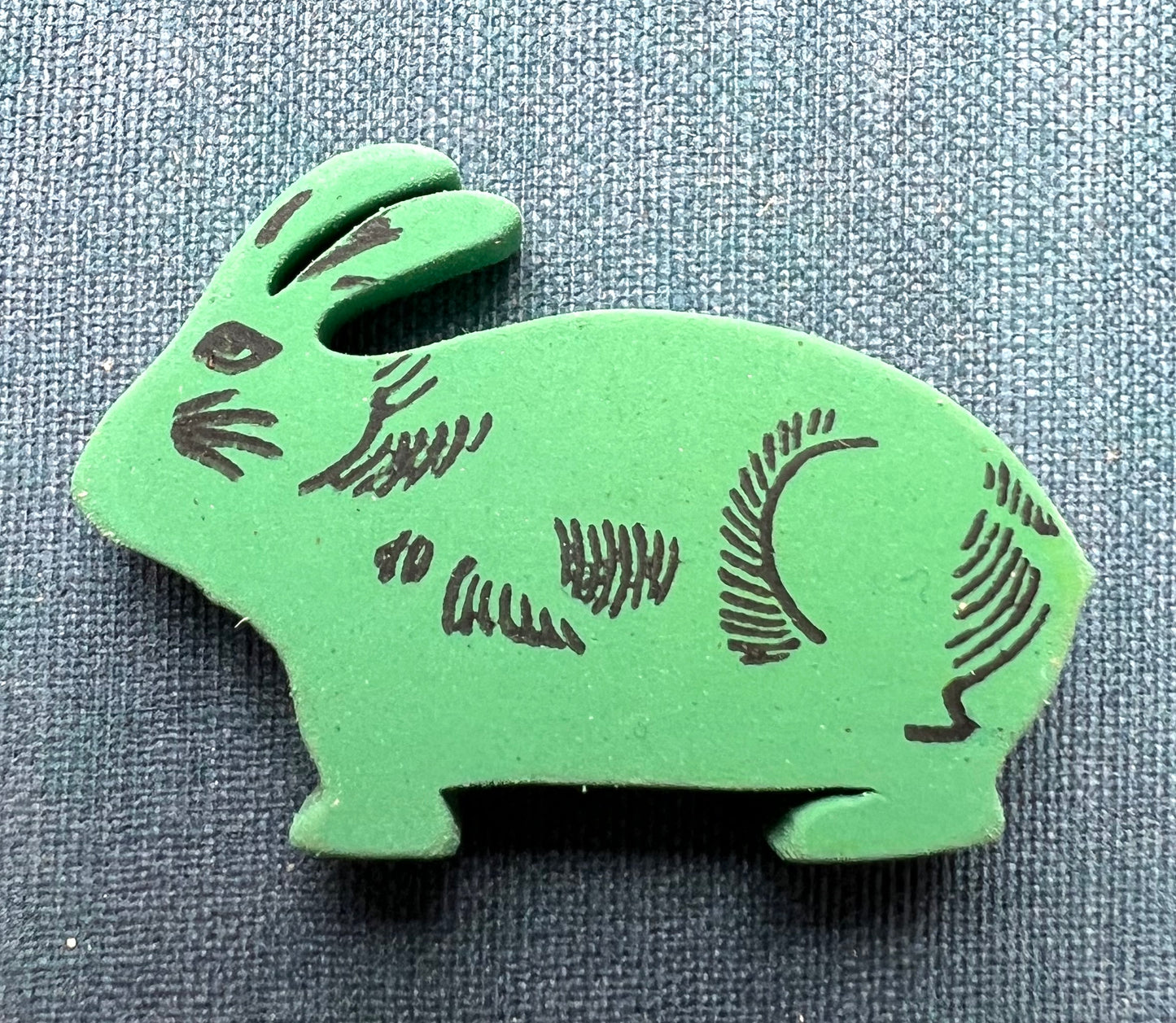 Unused 1950s Rabbit Erasers / Rubbers - Made in Japan