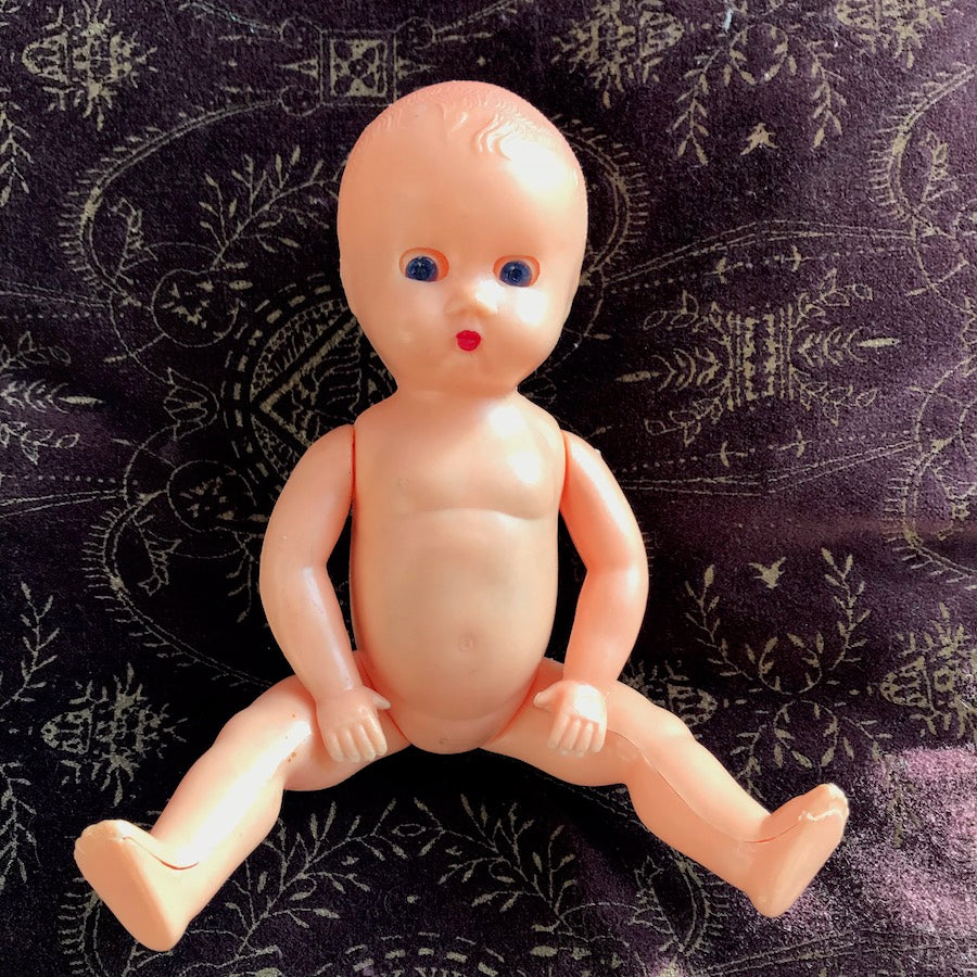 Rather Confused Naked Baby, Moving Limbs and Eyes, 8