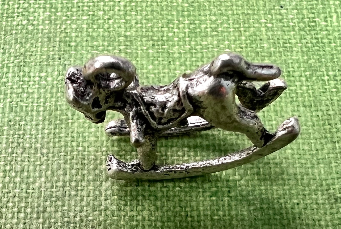 Rocking Horse 3D Charm / Pendant 1.5cm tall