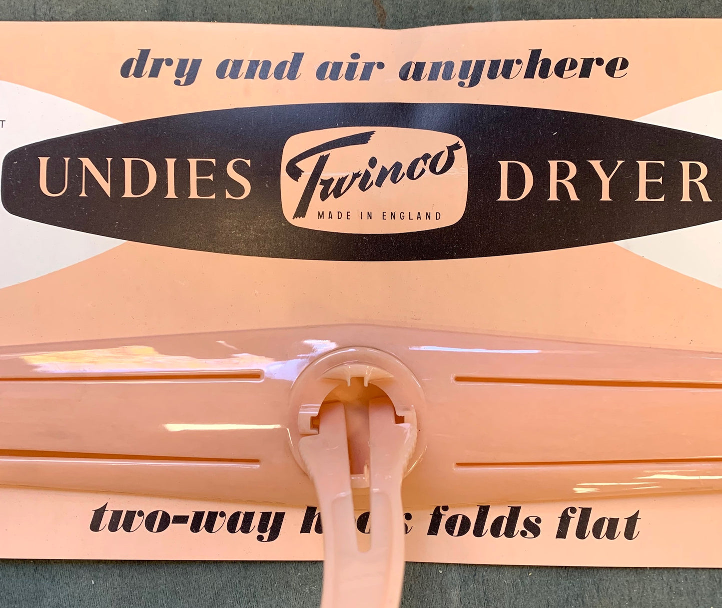 Glorious 1950s UNDIES DRYER "dry and air anywhere"